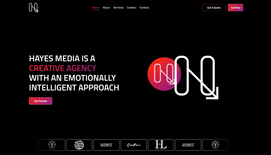 Hayes Media – Marketing Agency Website